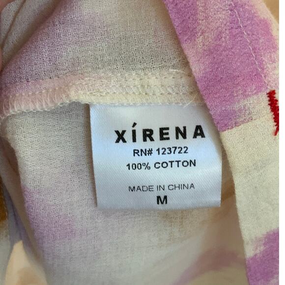 Xirena Lottie Shirt Lilac Ikat‎ - Picture 5 of 8